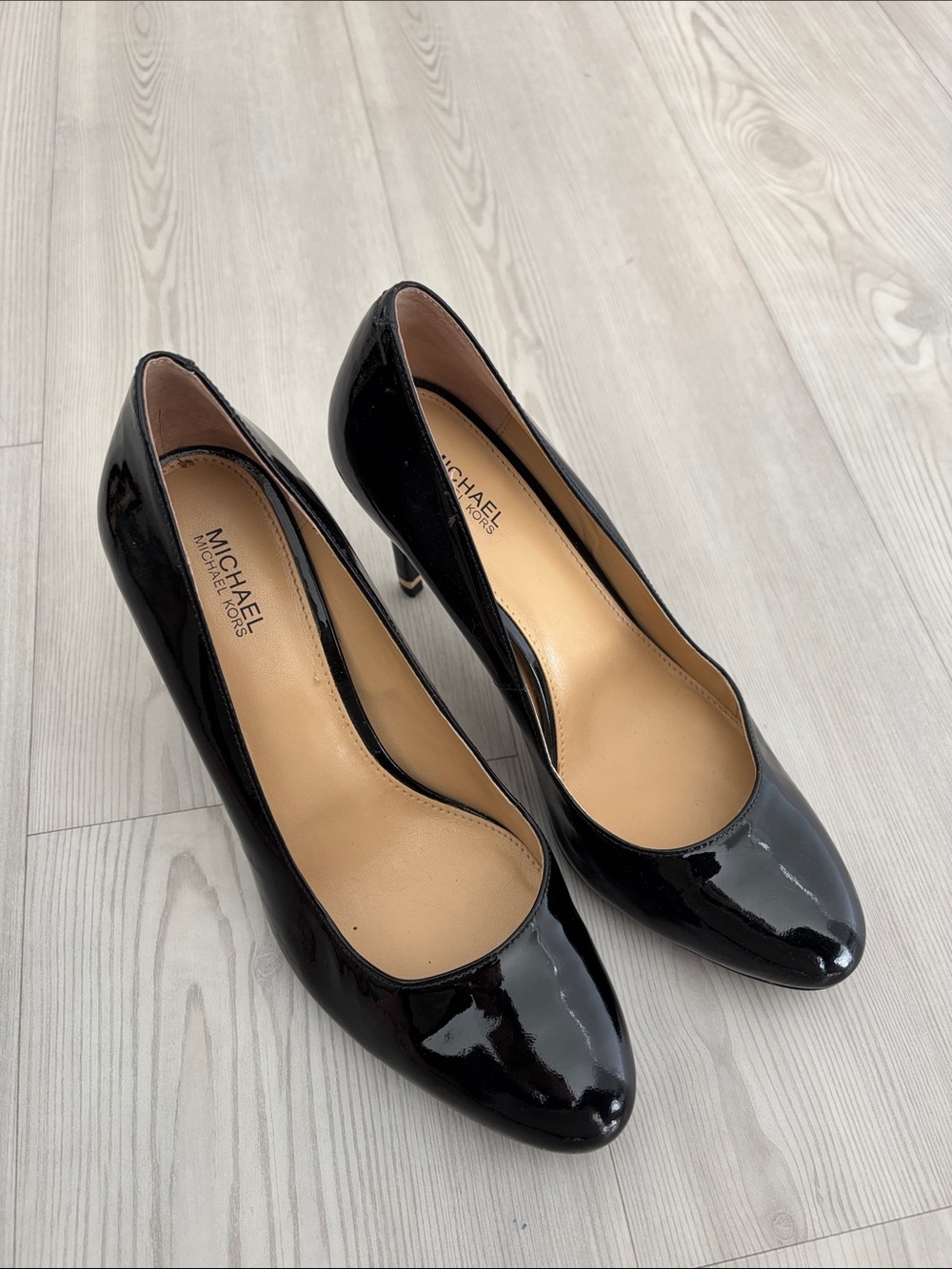 Michael Kors Black Patent Pumps